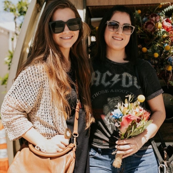 KEREN hart Tops - Keren Hart 100% cotton khaki tan small crochet sweater jacket artsy chunky snaps